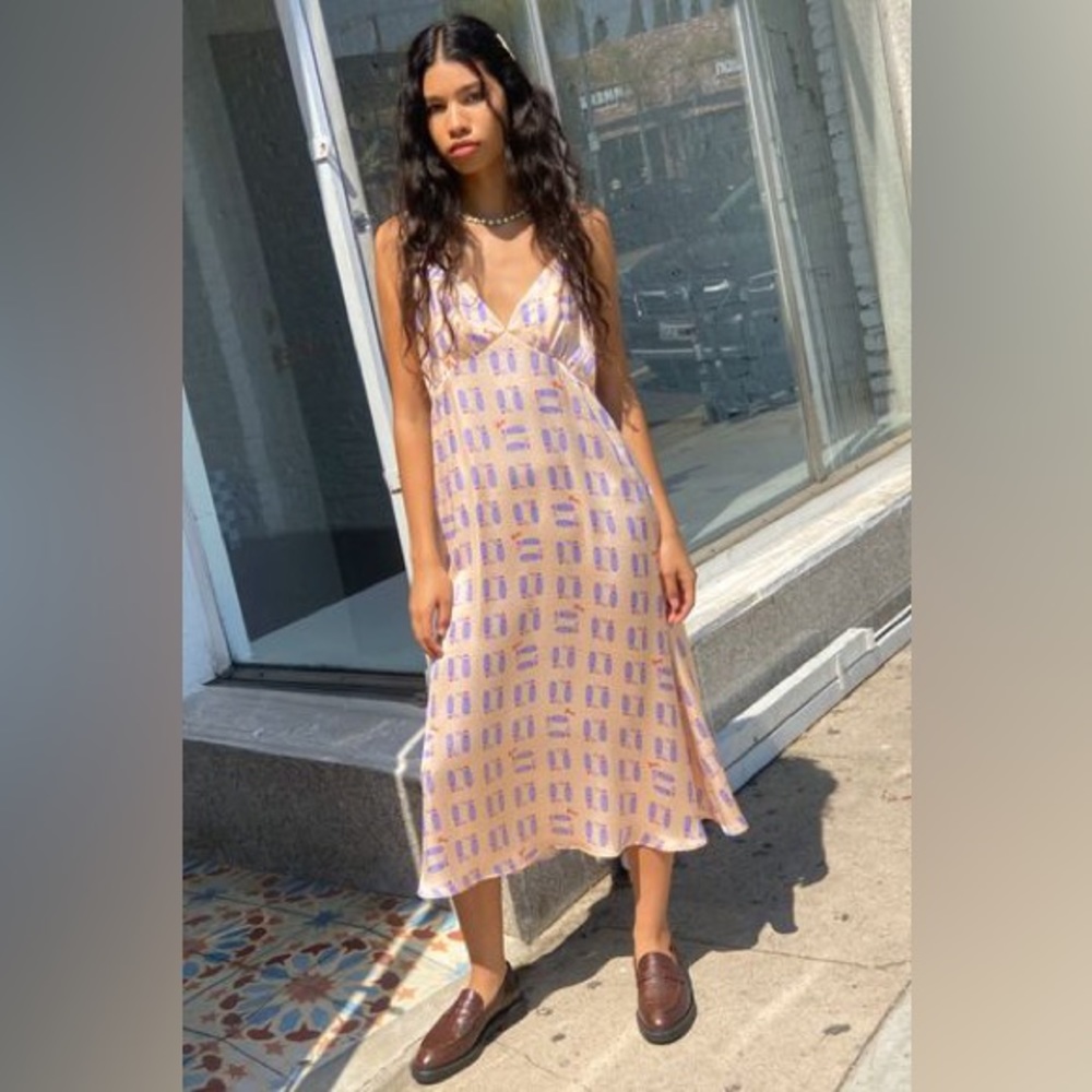 Lisa Says Gah Slip Dress in Howdy, Size 3XL, worn once